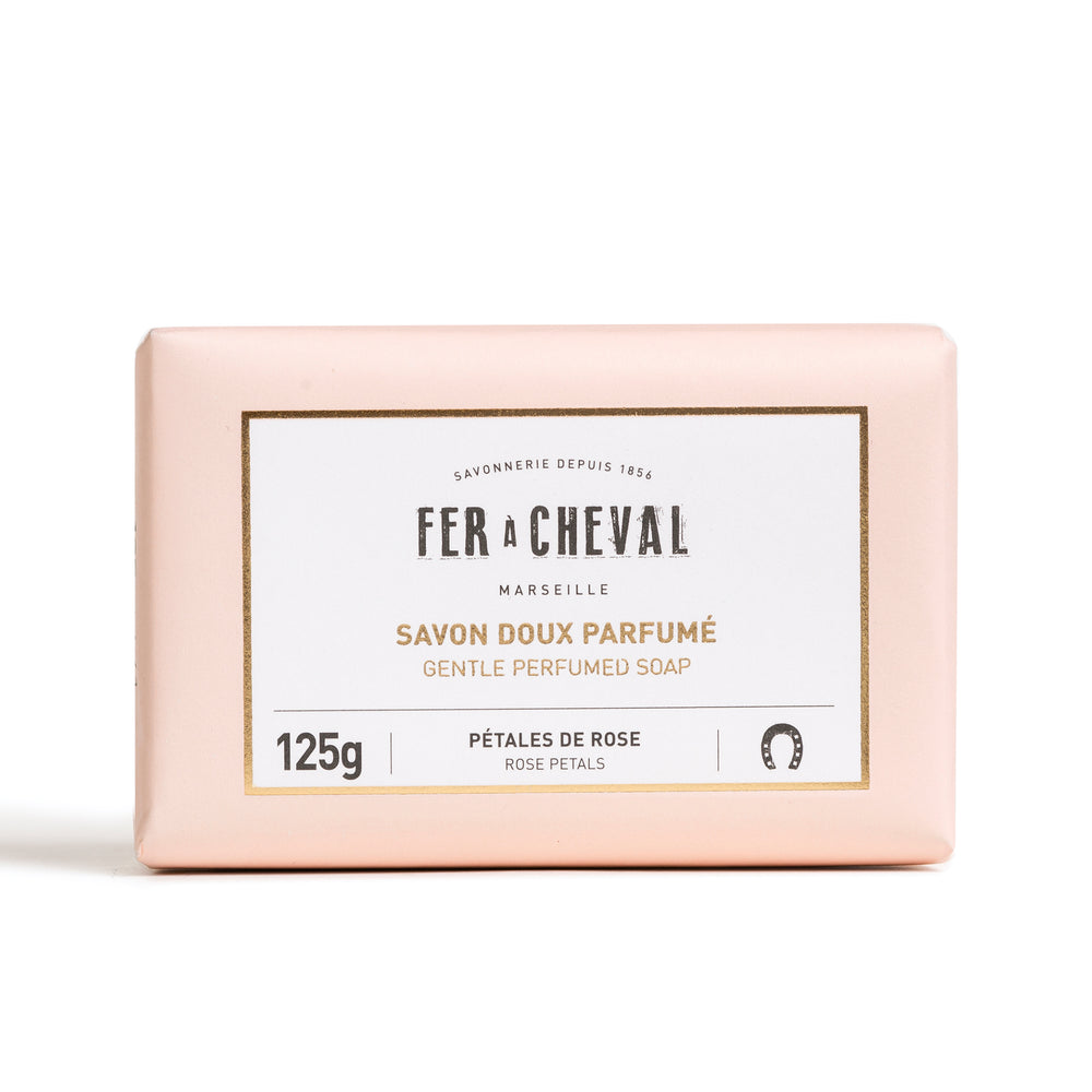 Gentle Perfumed Soap Rose Petals 125g - Feracheval Australia