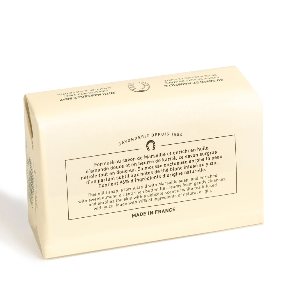 Gentle Perfumed Soap White Tea & Yuzu 125g - Feracheval Australia